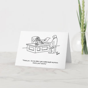 Business Workplace Humour Greeting Card