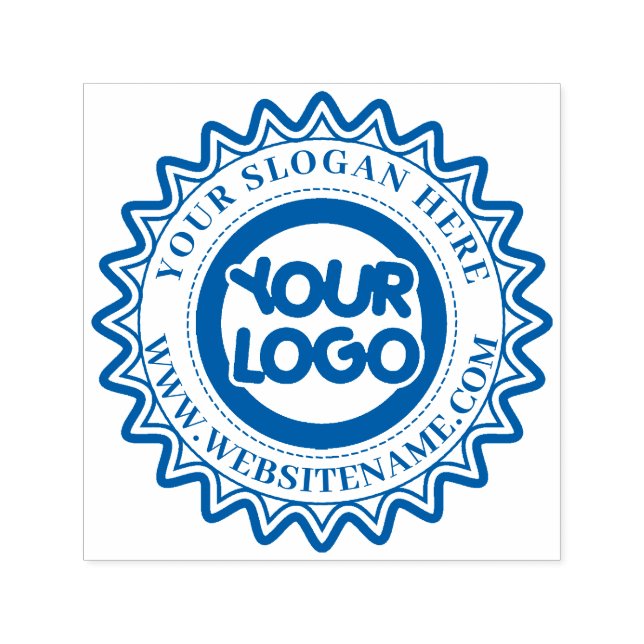 Business Your Logo Custom Self-inking Stamp (Design)