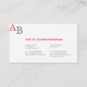 Businesscards for Lawyer Business Card