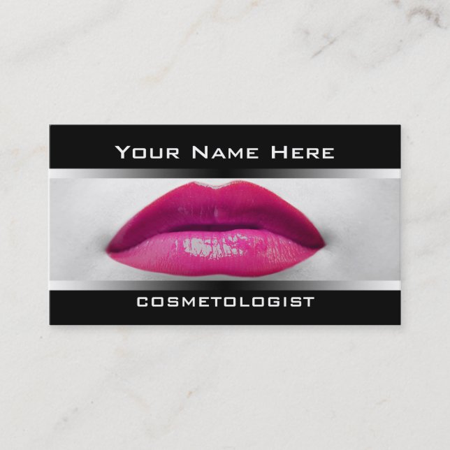 Businesscards For MakeUp Artists Business Card (Front)