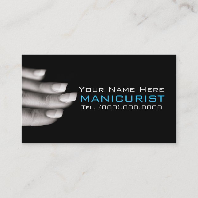 Businesscards For Nail Salons Business Card (Front)