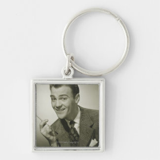 Businessman Key Ring