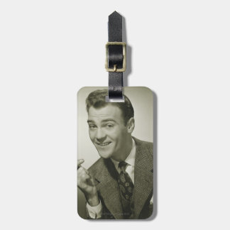 Businessman Luggage Tag