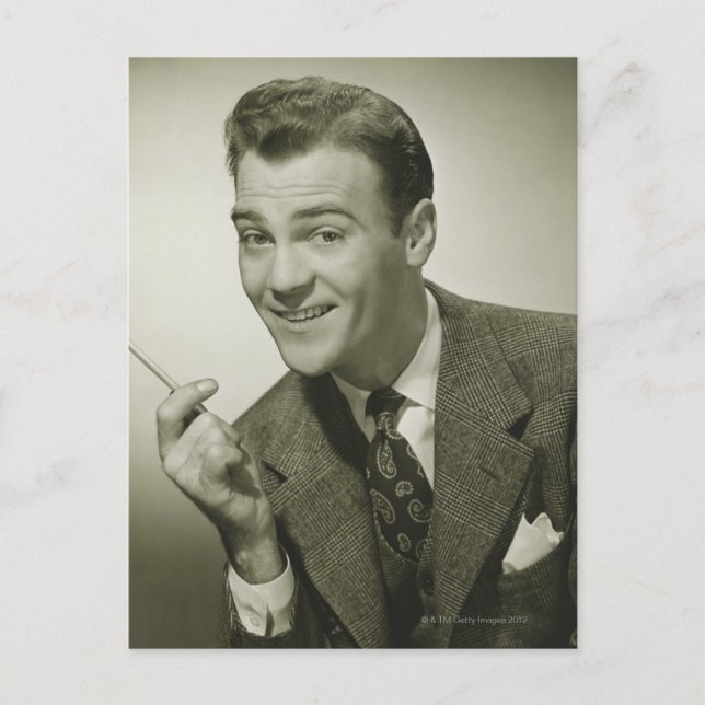 Businessman Postcard (Front)