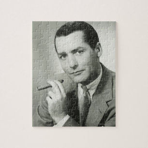 Businessman Smoking Cigar Jigsaw Puzzle