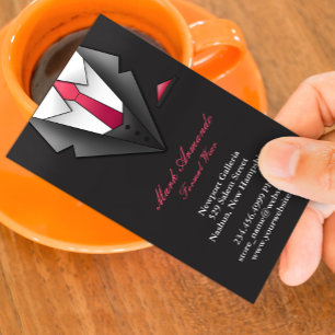 Businessman Suit Business Card