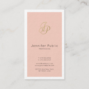 Businesswoman VIP Ceo Director Stylish Luxury Business Card