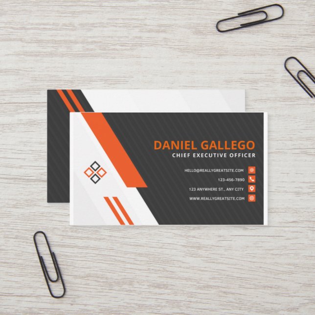 Businnes Card (Front/Back In Situ)