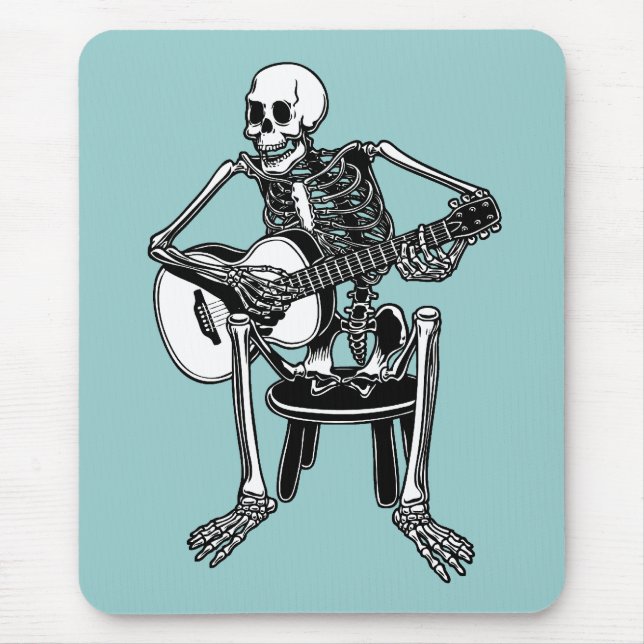 Busker Bones Mouse Mat (Front)