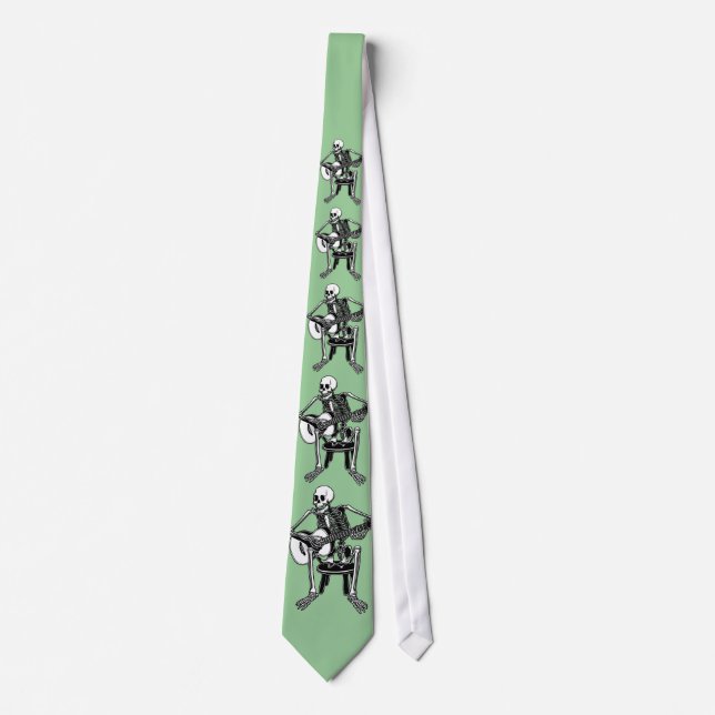 Busker Bones Tie (Front)