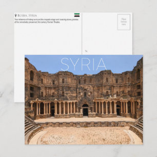 Busra, Syria Travel Postcard