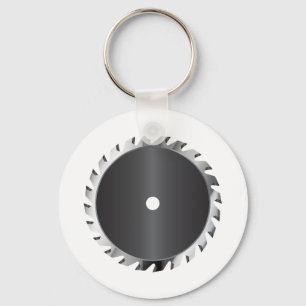 Buss Saw Blade Key Ring