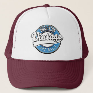 Busselton australia vintage style logo trucker hat