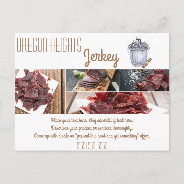 Bussiness Advertising Card Summer Country Wedding (Front)