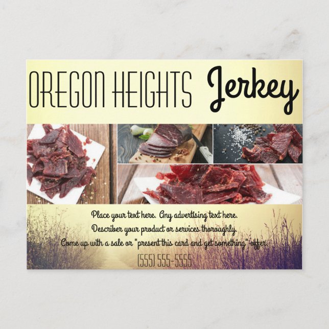 Bussiness Advertising Card Sunrise Pathway Walkway (Front)