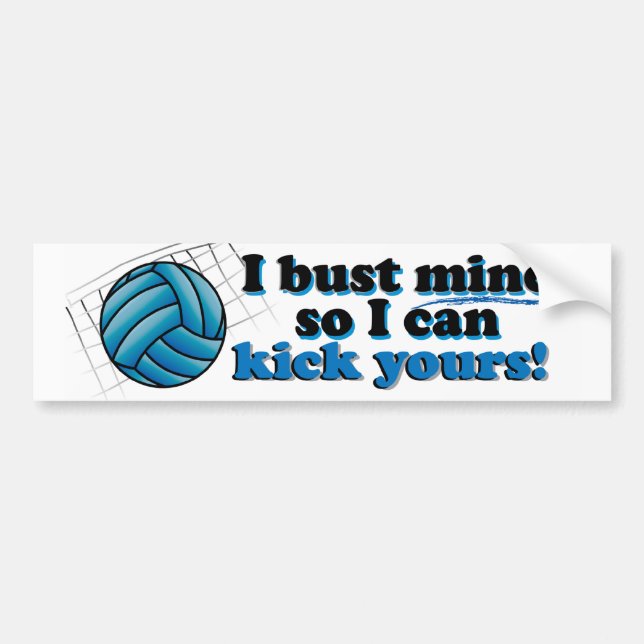 Bust Mine Bumper Sticker (Front)