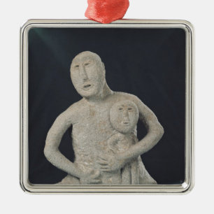 Bust of a Mother Goddess Metal Tree Decoration