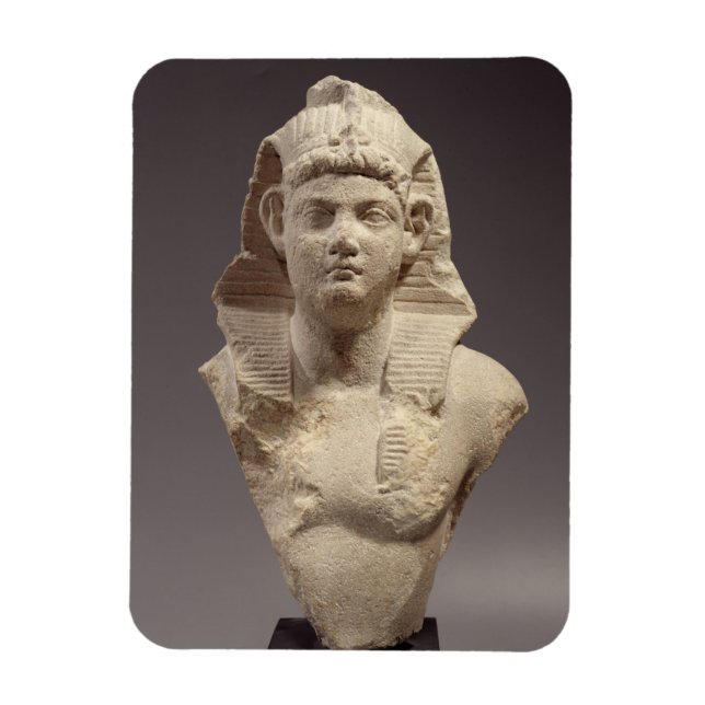 Bust of a Roman Emperor as a pharaoh (marble) Magnet (Vertical)