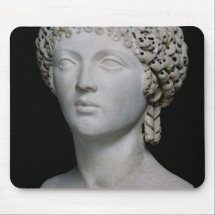 Bust of a Roman woman, possibly Poppaea Mouse Mat