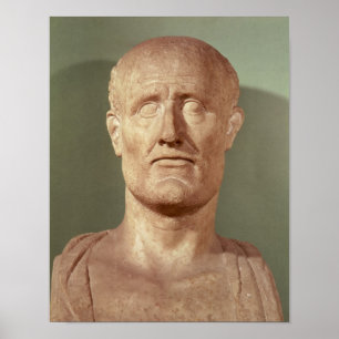 Bust of Alcibiades Poster