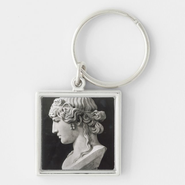Bust of Antinous  called 'Antinous Mondragone' Key Ring (Front)