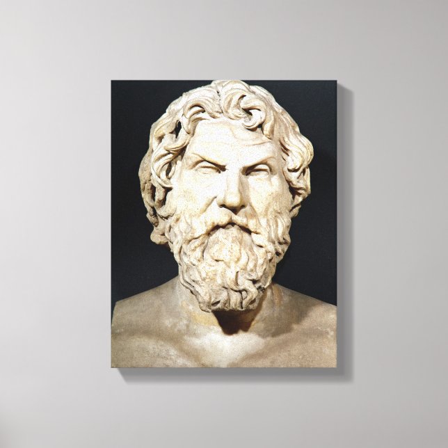 Bust of Antisthenes Canvas Print (Front)