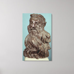 Bust of Auguste Rodin  1909 Canvas Print