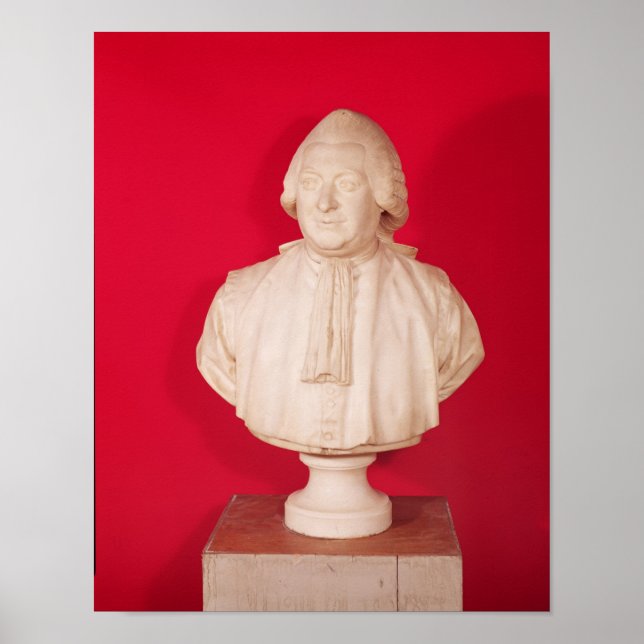 Bust of Chretien Guillaume Poster (Front)