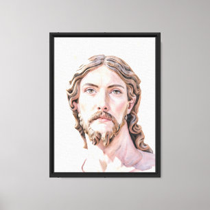 BUST OF CHRIST THE SAVIOR by MICHELANGELO 2026__ Canvas Print