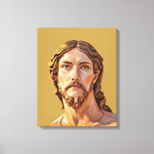 BUST OF CHRIST THE SAVIOR by MICHELANGELO 2026 Canvas Print
