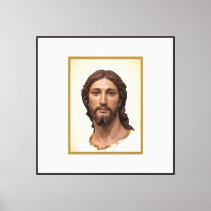 BUST OF CHRIST THE SAVIOR by MICHELANGELO 2026__ Canvas Print