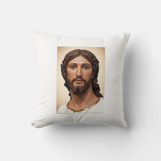 BUST OF CHRIST THE SAVIOR by MICHELANGELO 2026___ Cushion