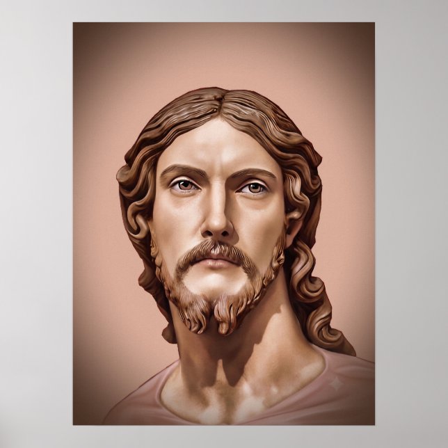 BUST OF CHRIST THE SAVIOR by MICHELANGELO 2026__ Poster (Front)