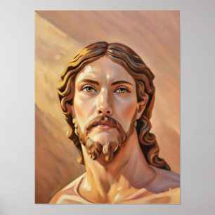 BUST OF CHRIST THE SAVIOR by MICHELANGELO 2026__ Poster