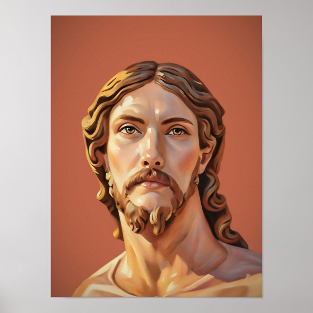 BUST OF CHRIST THE SAVIOR by MICHELANGELO 2026__ Poster (Front)