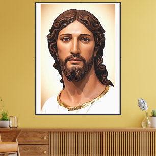 BUST OF CHRIST THE SAVIOUR by MICHELANGELO 2026 Canvas Print