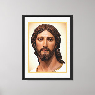 BUST OF CHRIST THE SAVIOUR by MICHELANGELO 2026 Canvas Print
