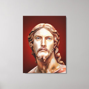 BUST OF CHRIST THE SAVIOUR by MICHELANGELO 2026 Canvas Print