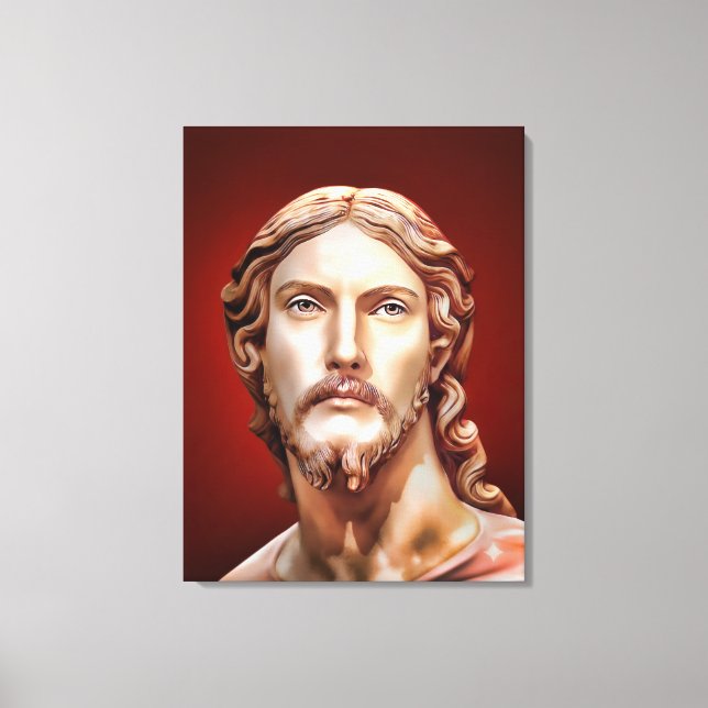 BUST OF CHRIST THE SAVIOUR by MICHELANGELO 2026 Canvas Print (Front)