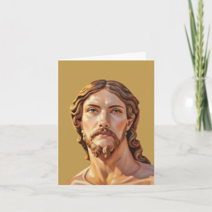 BUST OF CHRIST THE SAVIOUR by MICHELANGELO 2026 Card