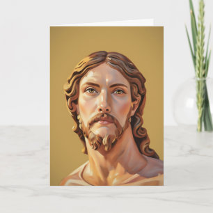 BUST OF CHRIST THE SAVIOUR by MICHELANGELO 2026 Card
