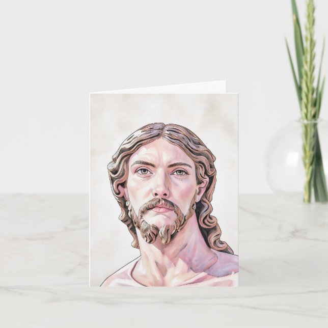 BUST OF CHRIST THE SAVIOUR by MICHELANGELO 2026 Card (Front)