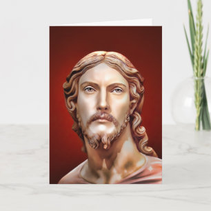 BUST OF CHRIST THE SAVIOUR by MICHELANGELO 2026 Card