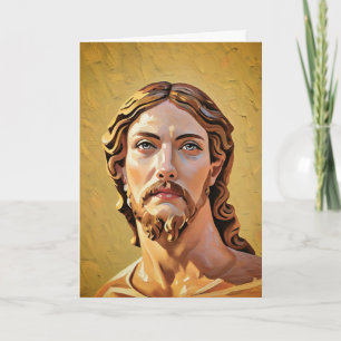 BUST OF CHRIST THE SAVIOUR by MICHELANGELO 2026 Card