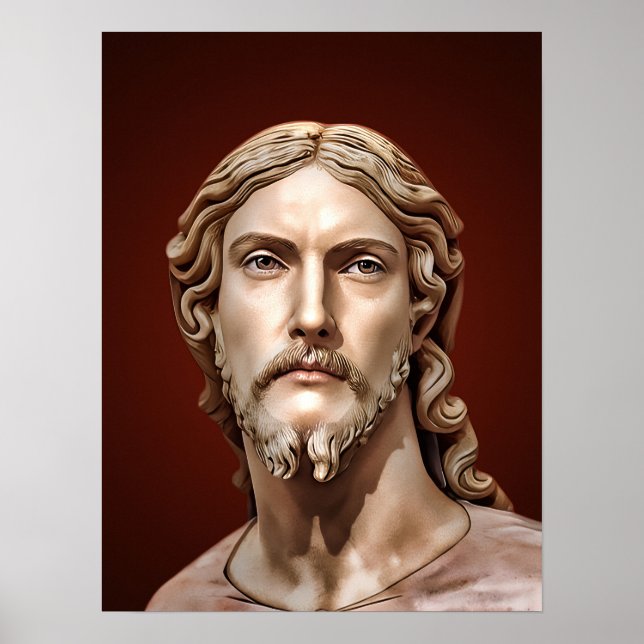 BUST OF CHRIST THE SAVIOUR by MICHELANGELO 2026 Poster (Front)