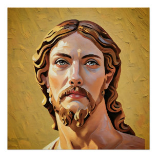 BUST OF CHRIST THE SAVIOUR by MICHELANGELO 2026_ Poster