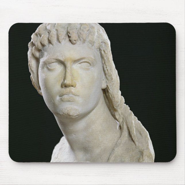 Bust of Cleopatra II or her daughter Mouse Mat (Front)