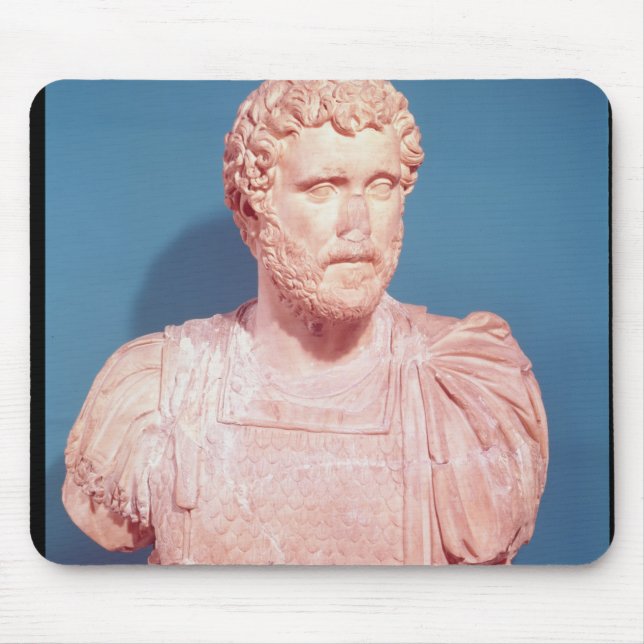 Bust of Emperor Antoninus Pius Mouse Mat (Front)