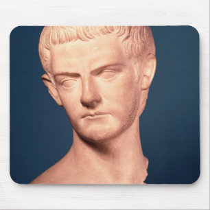 Bust of Emperor Caligula  from Thrace, c.39-40 AD Mouse Mat