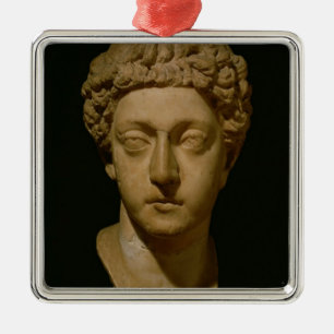 Bust of Emperor Commodus Metal Tree Decoration